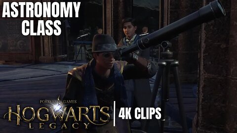 Attending Astronomy Class & Meeting Professor Shah & Amit Thakkar | Hogwarts Legacy 4K Clips