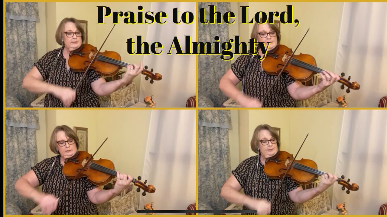 Praise to the Lord, the Almighty | Viola in Four Parts