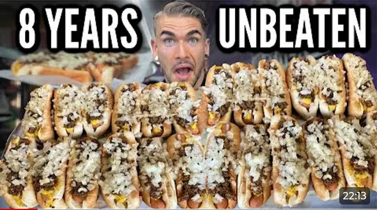 $250 HOT DOG CHALLENGE NO WINNERS FOR 8 YEARS