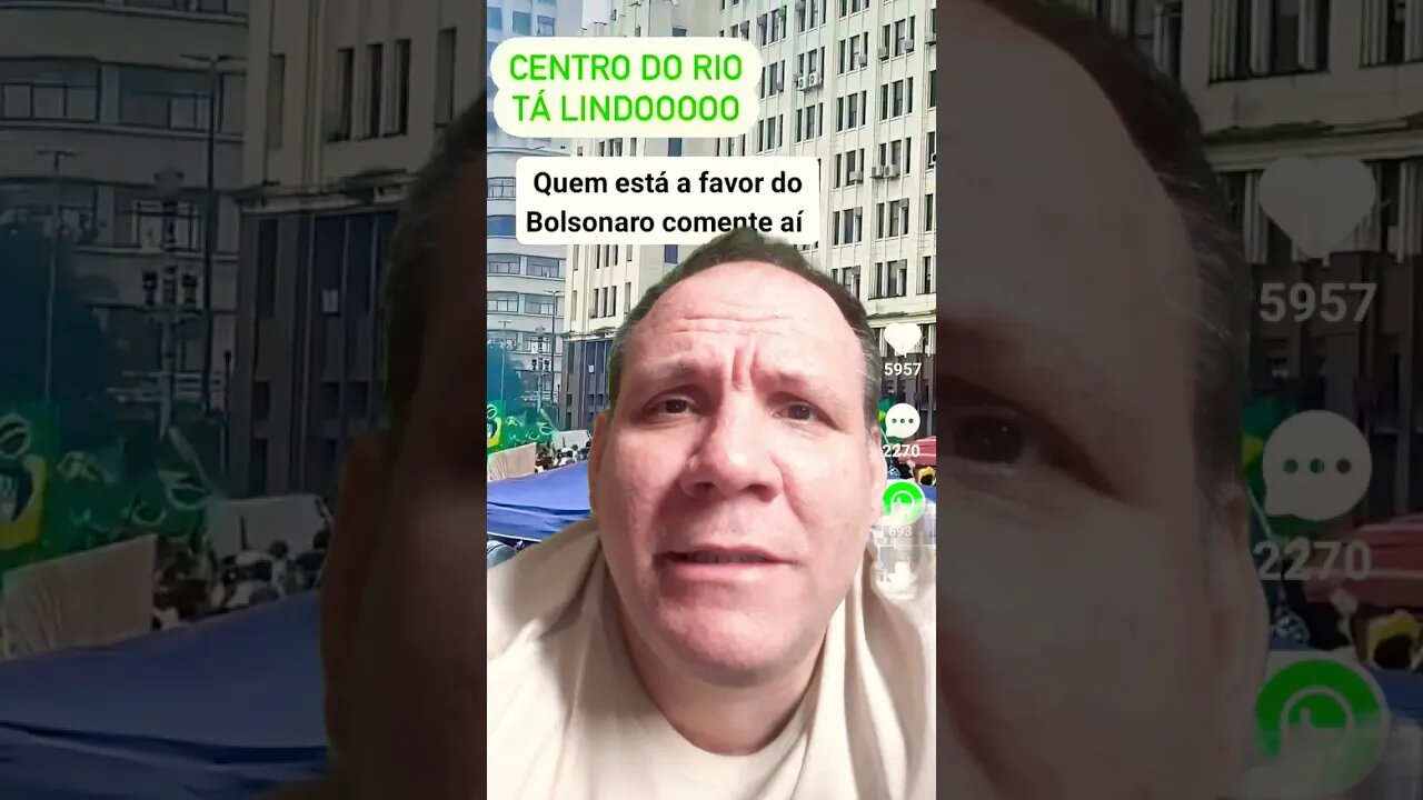 Eu acredito, diz o povo na frente dos quartéis