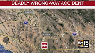 4 killed in Arizona head-on crash involving wrong-way driver