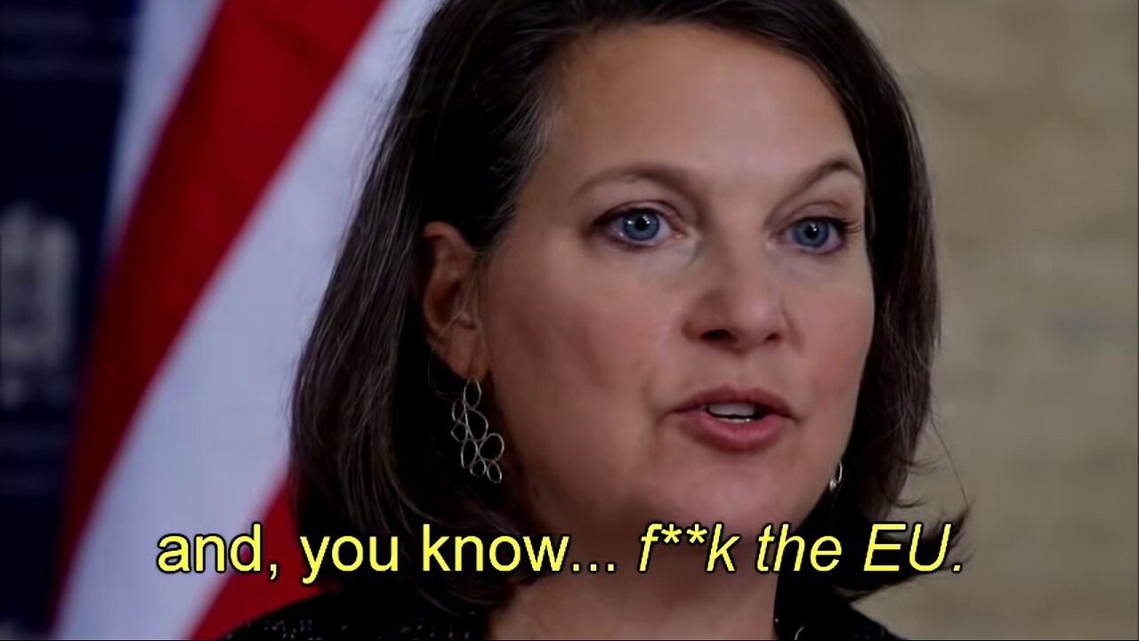 Victoria Nuland & Pyatt leaked phone conversation COMPLETE w/ SUBTITLES - "FUCK THE EU"