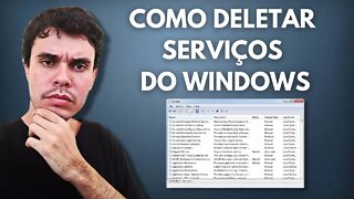 COMO DELETAR UM SERVIÇO DO WINDOWS