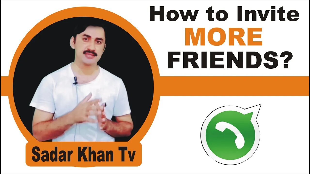 How to invite friends on whatsapp