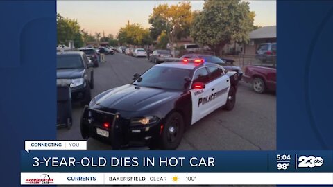 3-year-old dies in Visalia after being left in a car in triple-digit heat