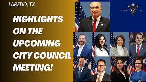 UPCOMING CITY COUNCIL HIGHLIGHTS