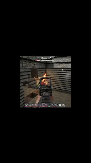 Don't need an axe if you have a shotgun. ---- 7 Days To Die #oldgoatgaming #7dtd #gaming