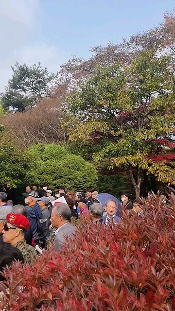 운집. 박정희 대통령 44주기. #1002. 231026