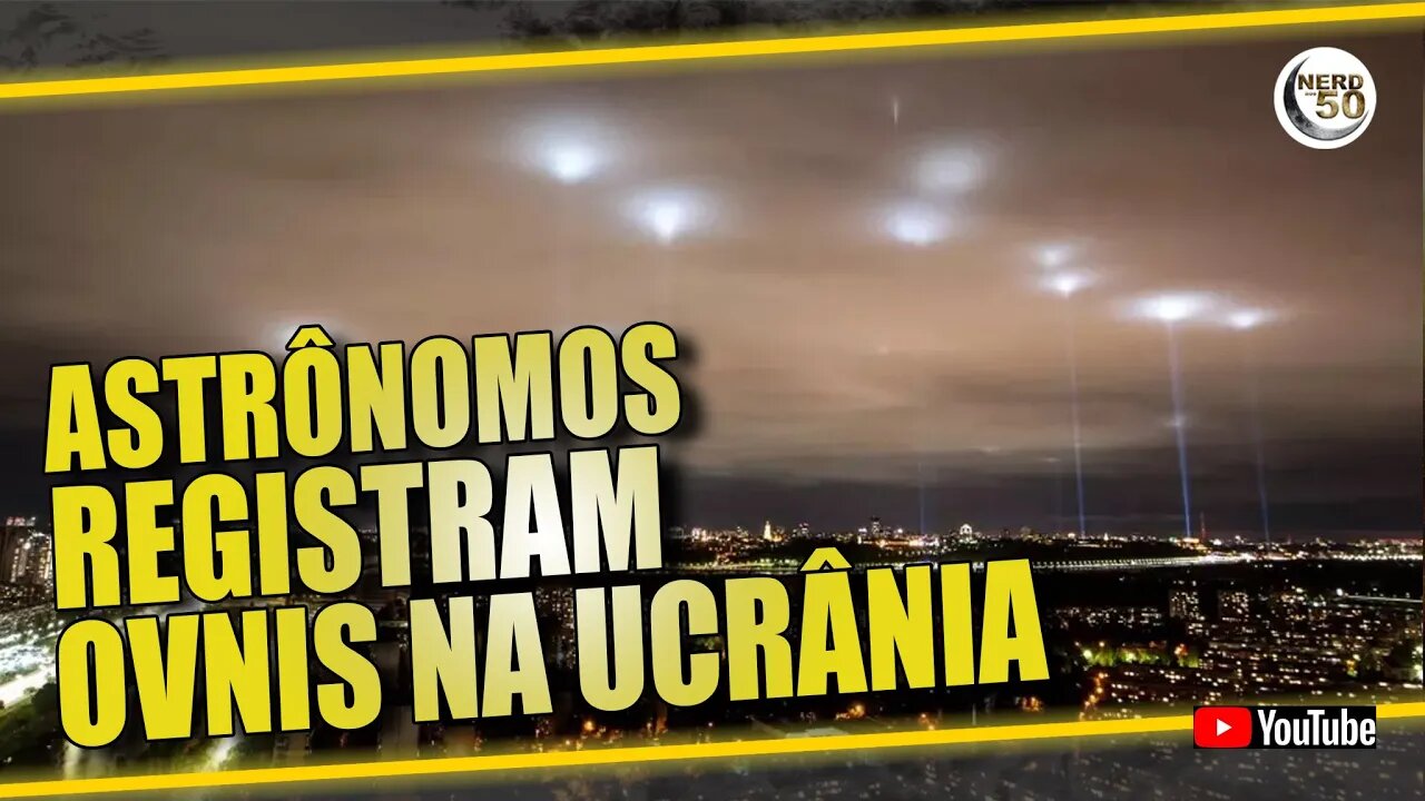 POLÊMICA!! ASTRÔNOMOS REGISTRAM OVNIS NOS CÉUS DA UCRÂNIA