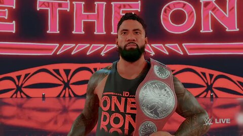 WWE2K23 Jey Uso (The Usos/The Bloodline) Championship Entrance