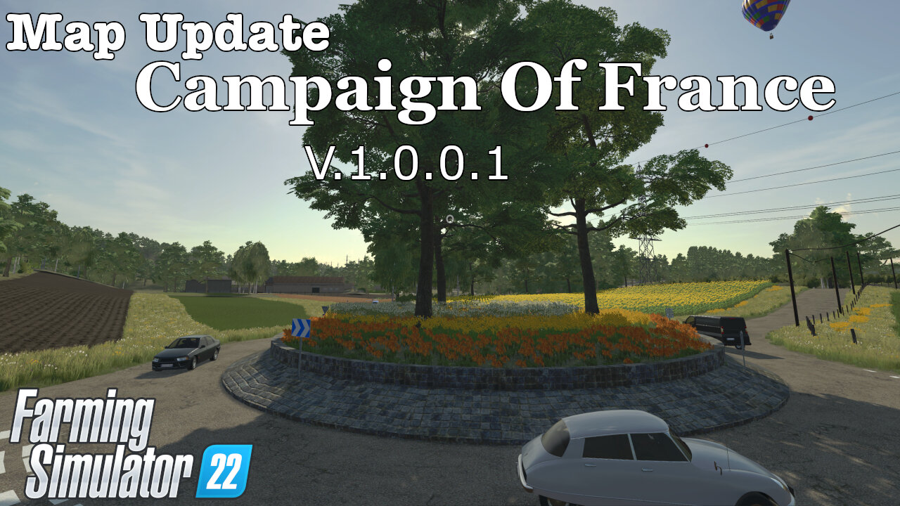 Map Update | Campaign Of France | V.1.0.0.1 | Farming Simulator 22