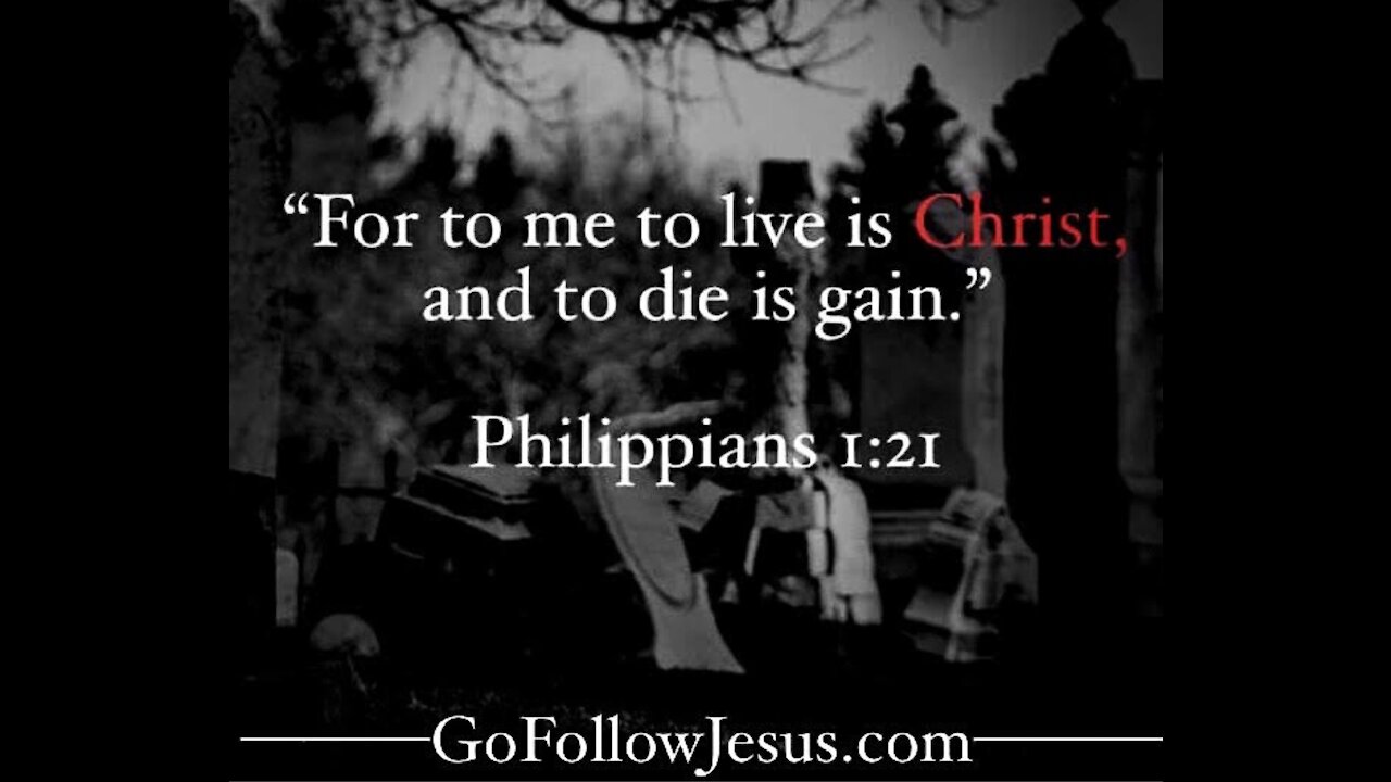 To Live is Christ (Sermon) by- Pastor and Evangelist Tyson Cobb