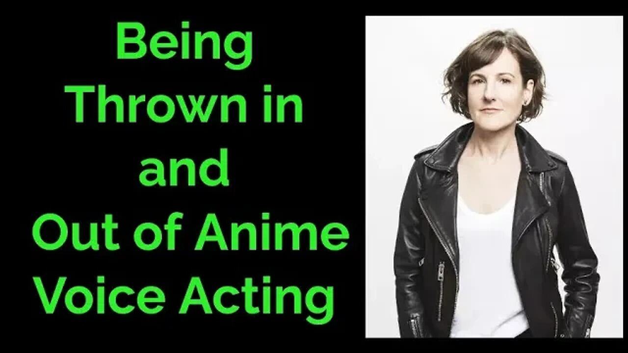 Being Thrown in and Out of Anime Voice Acting #anime #voiceacting #MeganHollingshead