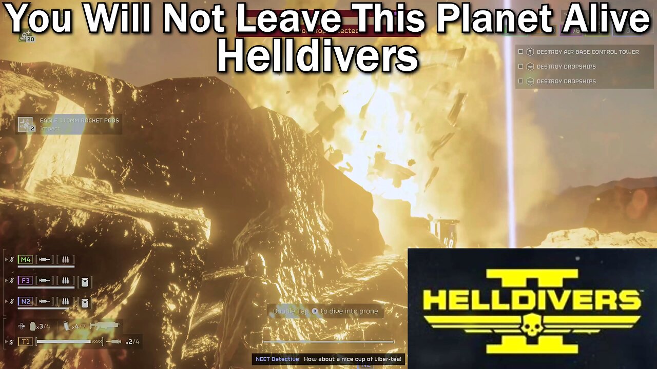 Helldivers 2- Helldive Difficulty- Automatons- Mission Complete. All Helldivers Died for Super Earth