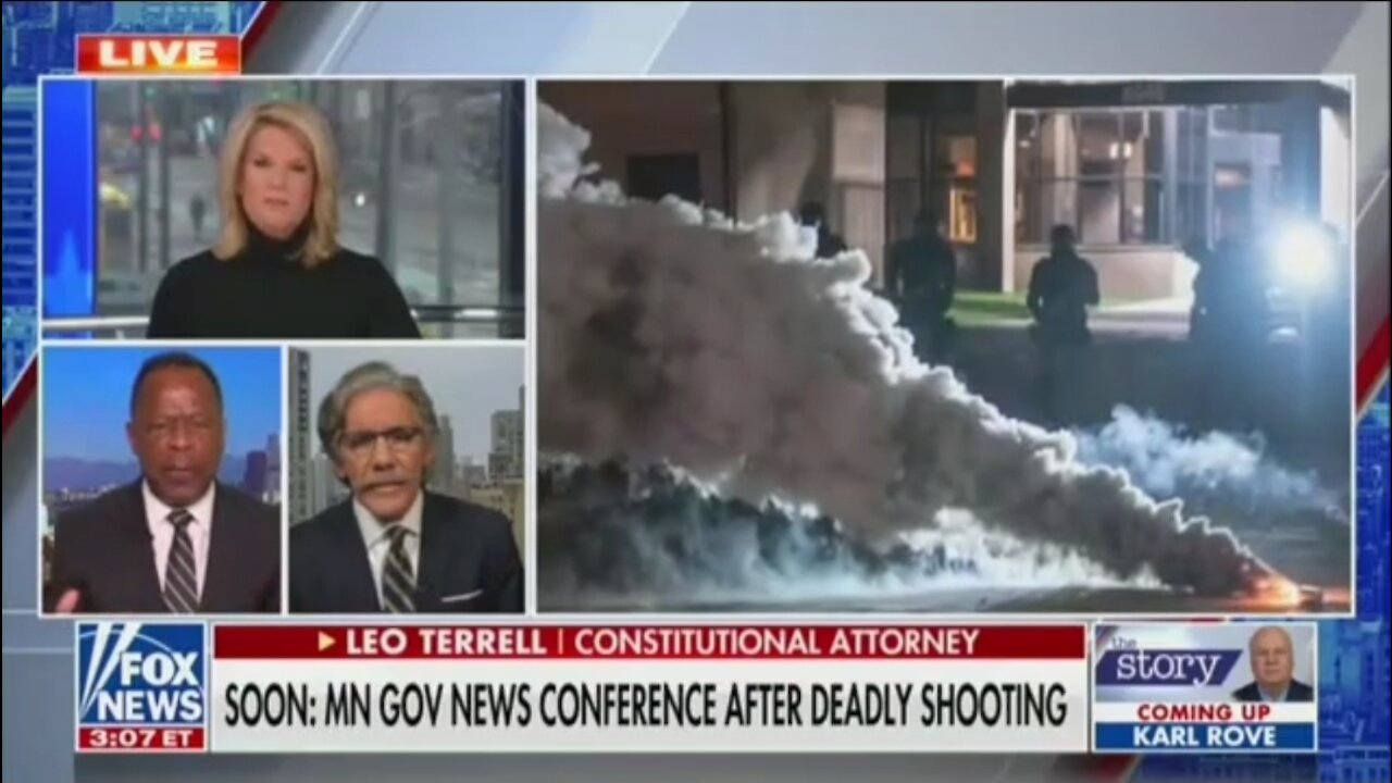 Leo Terrell Slams Geraldo for Using Riot Inciting Language