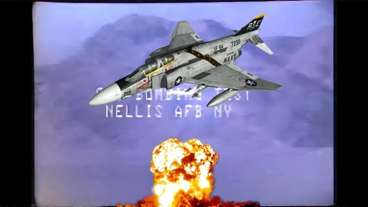 A U.S. Navy F-4 Phantom II tests GPS Bombs in this Archival Footage!