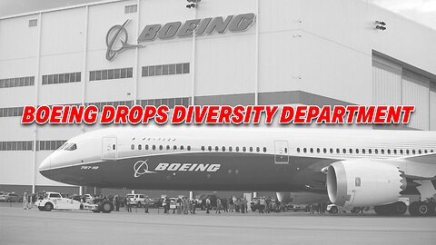 BOEING DROPS DIVERSITY DEPARTMENT TO PRIORITIZE QUALITY; DEI HEAD RESIGNS