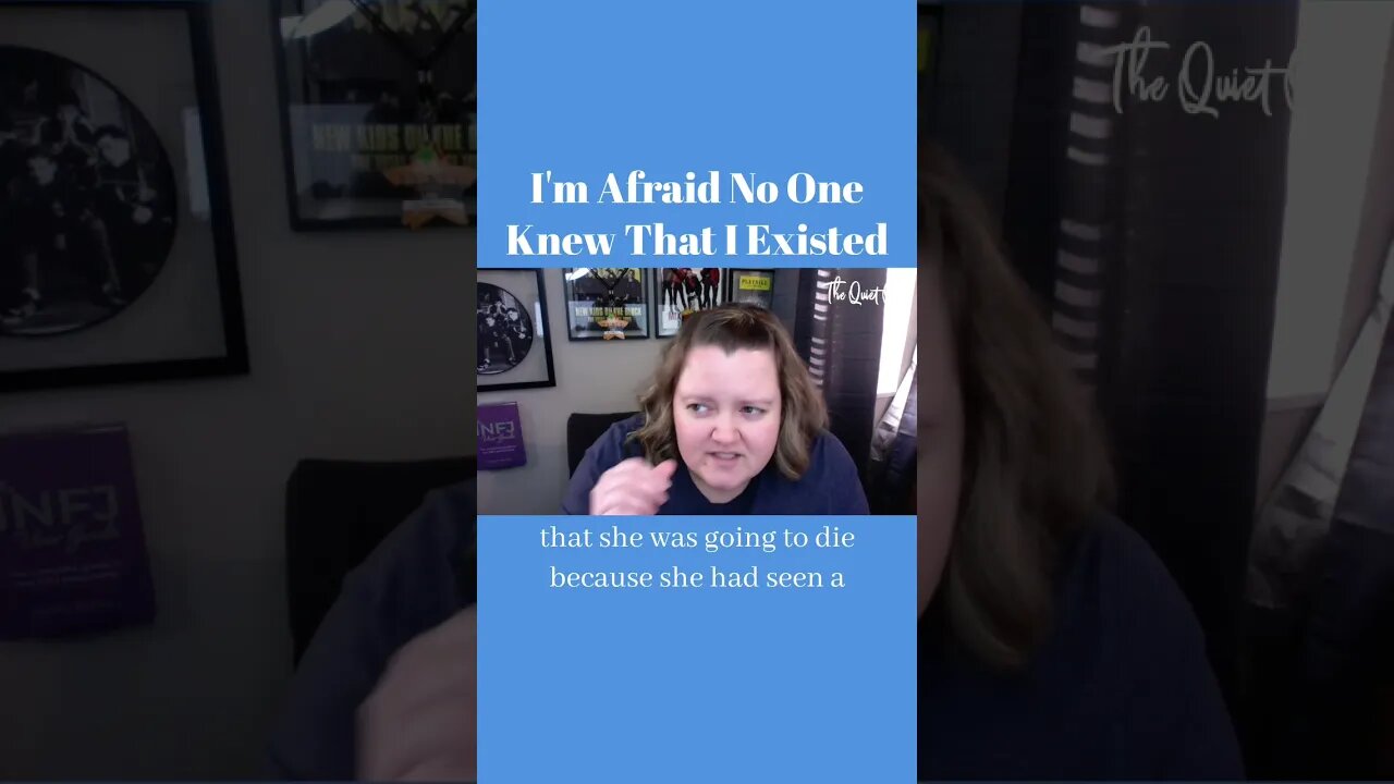Will people know that you existed? | MBTI infj Personality