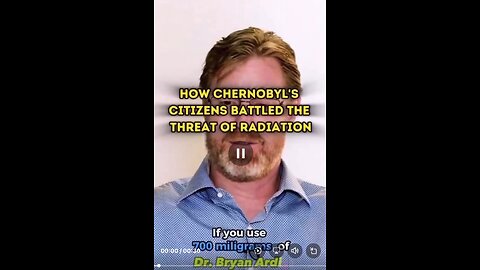 Dr. Ardis On Ionized Radiation 🫠😱