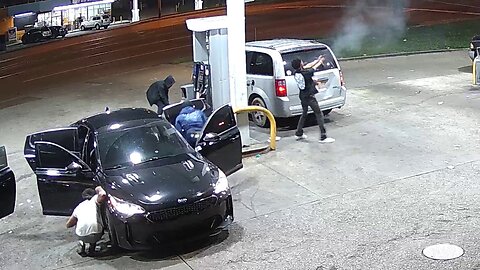 Shooting in the gas station Memphis Tennessee