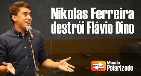In Brazil, deputy Nikolas Ferreira puts an end to communist Flávio Dino, who is left speechless