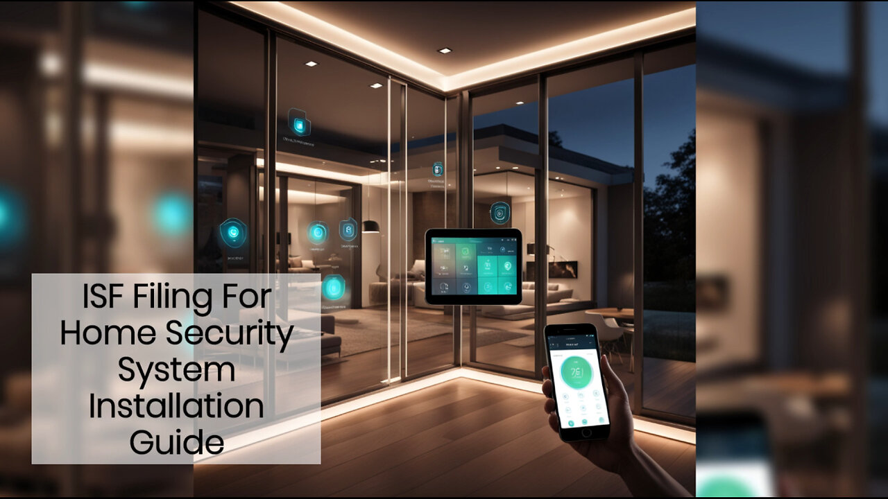 Unlocking Customs Clearance Secrets: ISF Filing for Home Security Systems