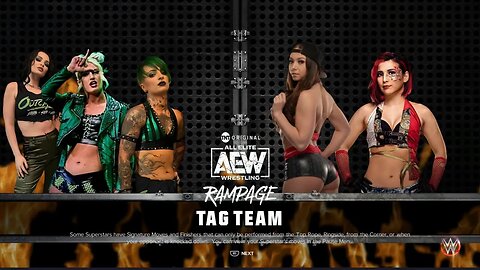 AEW Rampage Hikaru Shida & Skye Blue vs Toni Storm & Ruby Soho