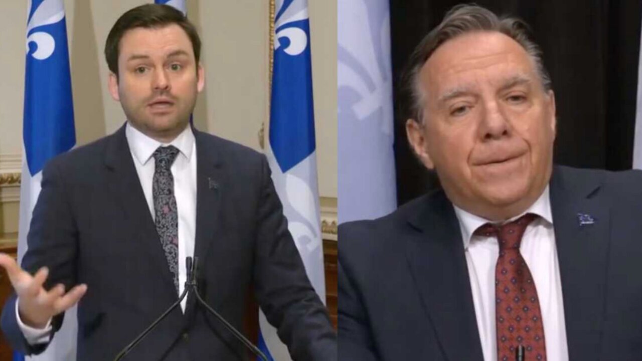 François Legault revient sur les propos du chef du PQ et dit que c'est des mensonges