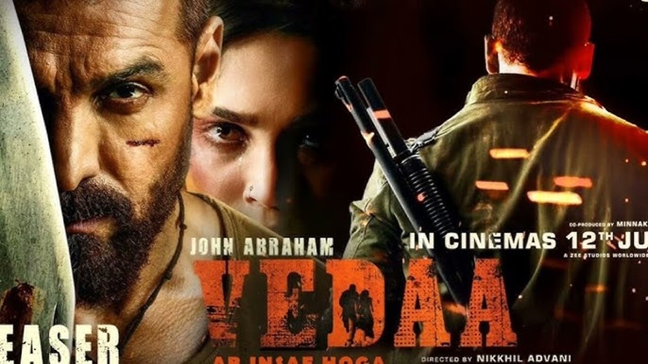 Vedaa | Official Trailer - Hindi | John A | Sharvari | Abhishek B | Nikkhil