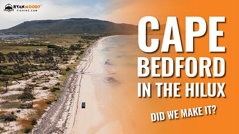 Cape Bedford in the Hilux - including coloured sands! Did we make it?