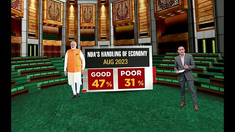 What india thinks of NDA handing of Economy?