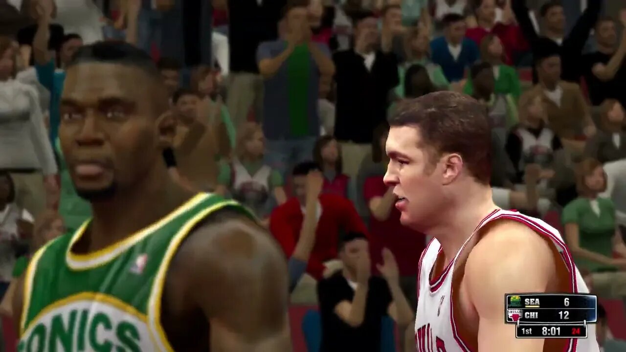 NBA Simulations: The 1996 Chicago Bulls vs The 1993 Seattle SuperSonics @ The United Center