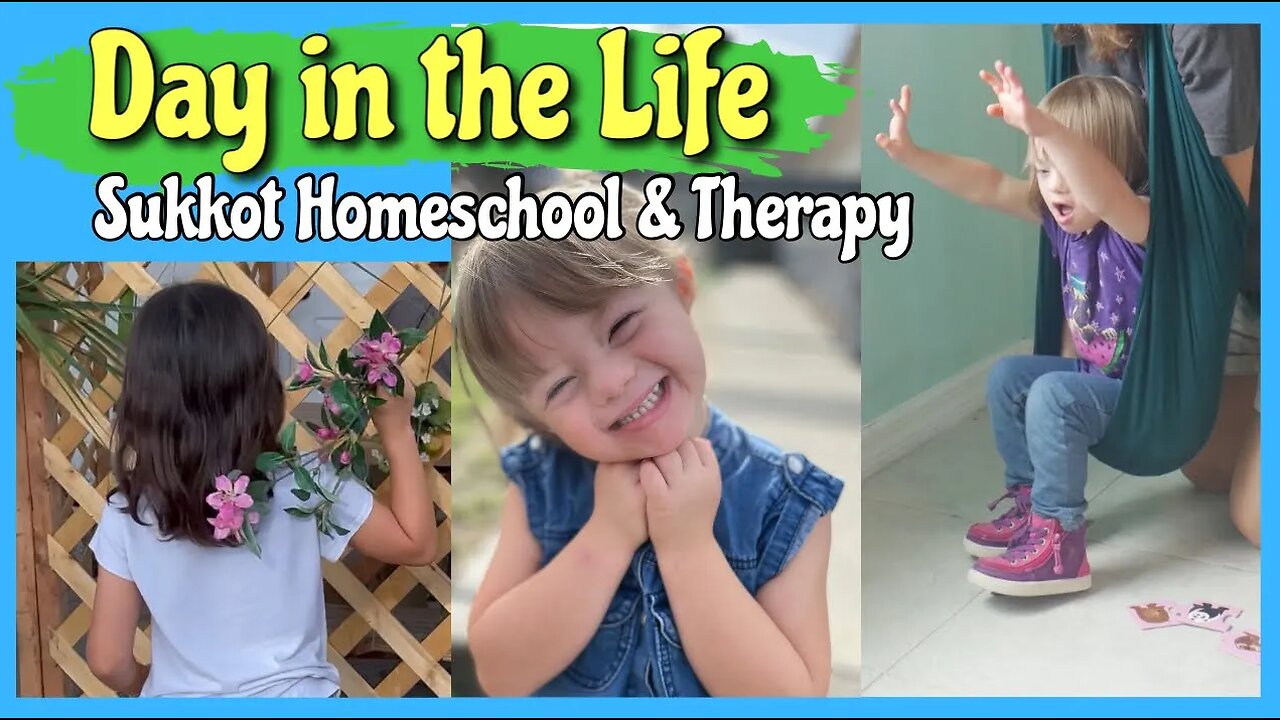 DAY IN THE LIFE SPECIAL NEEDS MOM || Down Syndrome Life & Homeschool Vlog || Sukkot Messianic