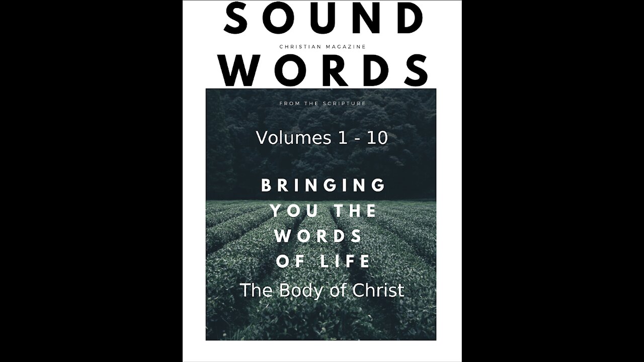 Sound Words, The Body of Christ