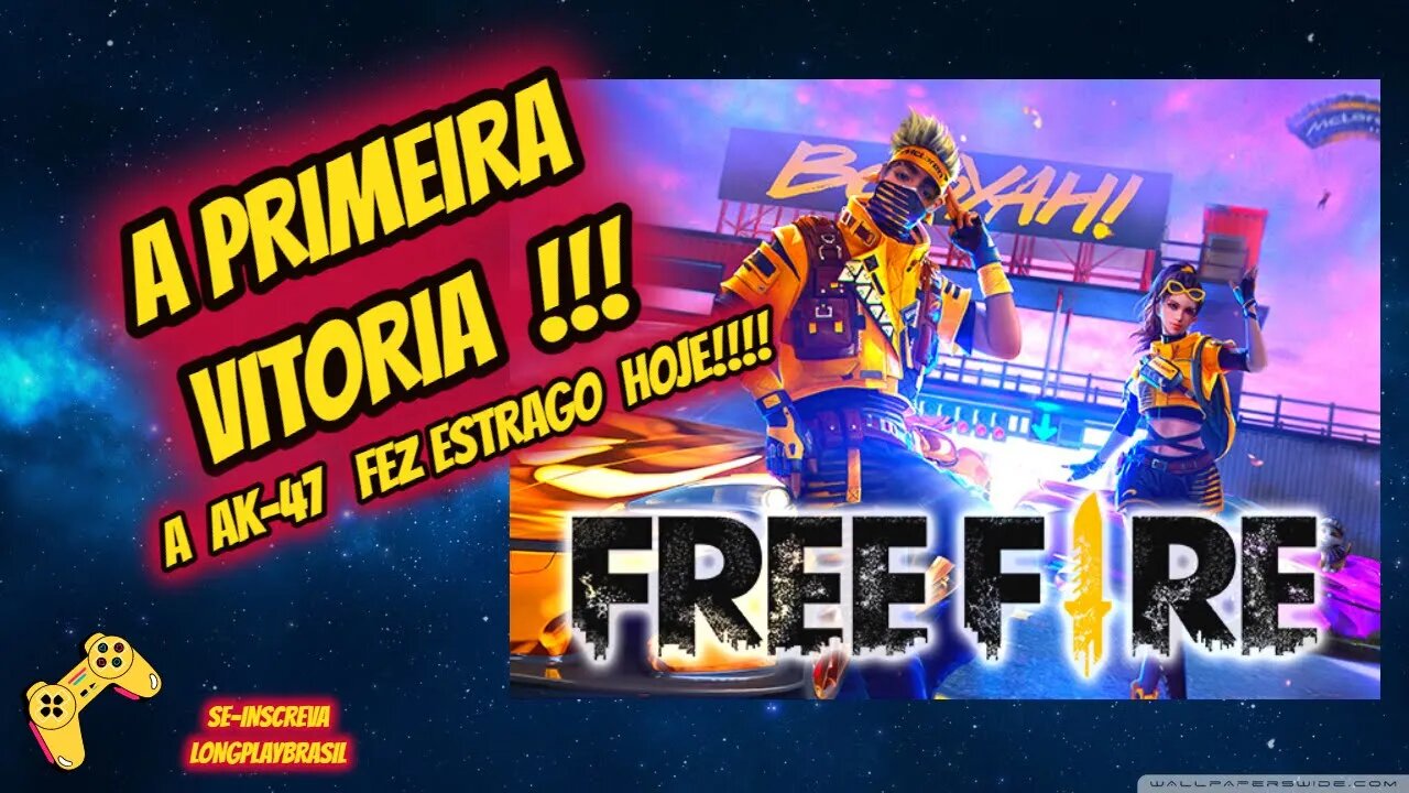 A PRIMEIRA VITORIA FREEFIRE MAX #freefire