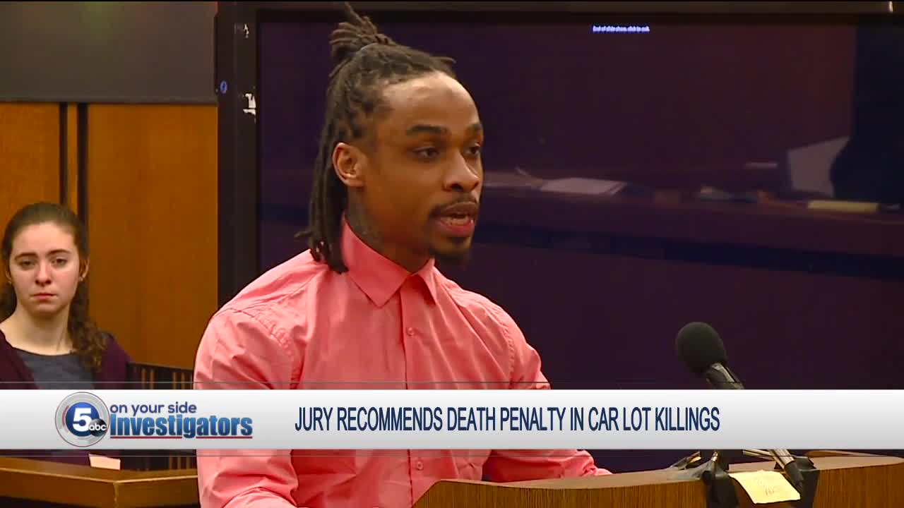 Jury decides death penalty for man convicted of murdering couple at car dealership