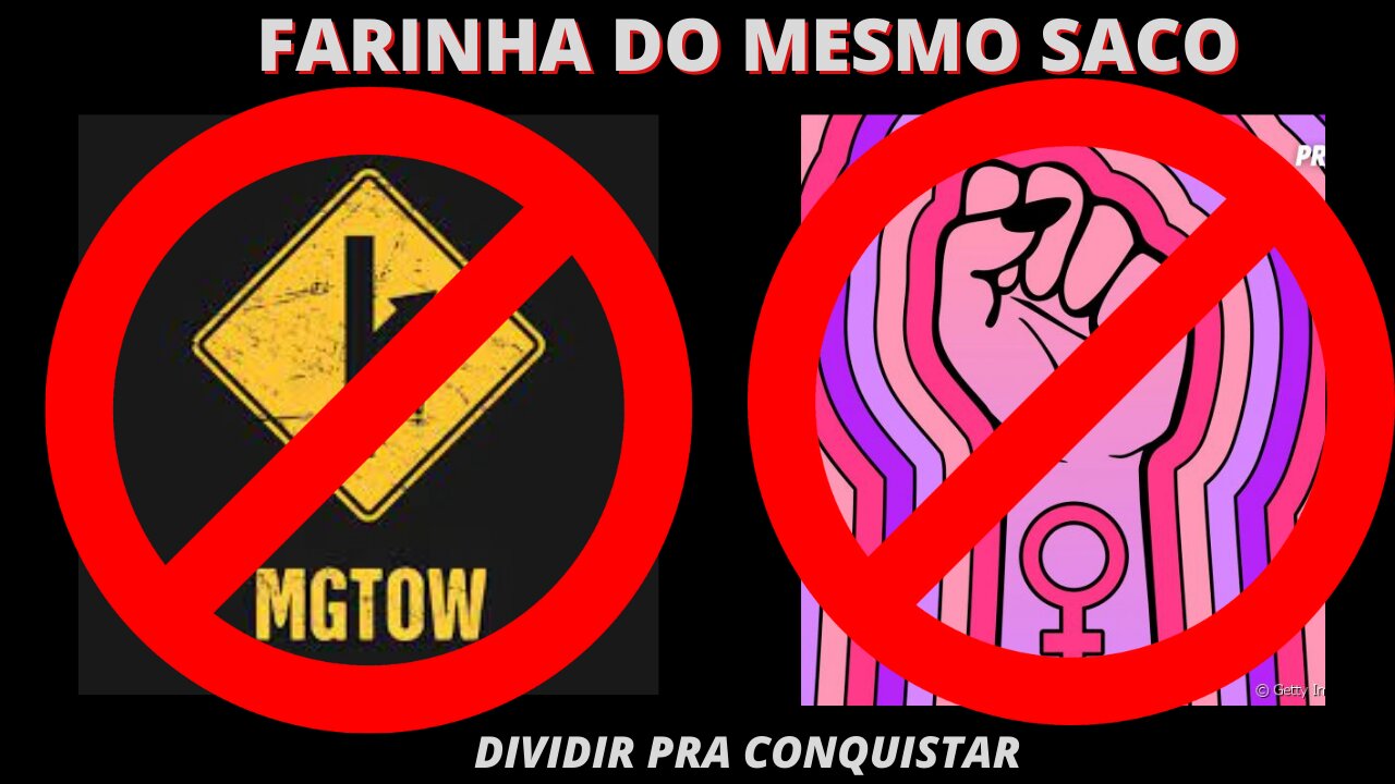 Comentários sobre MGTOW e FEMINISTA