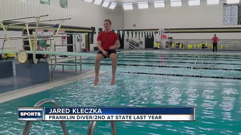 Franklin swim and dive team seeking state title