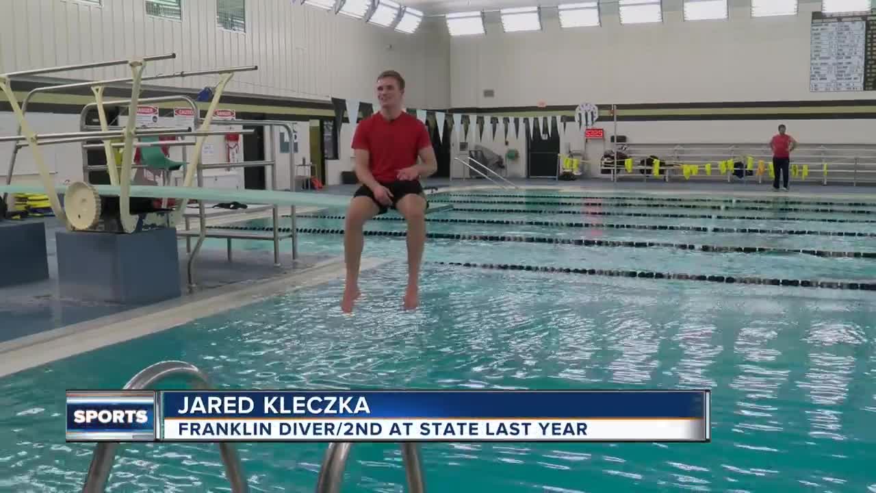 Franklin swim and dive team seeking state title