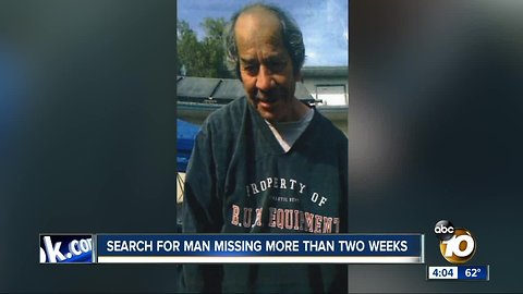 El Cajon man missing from care facility