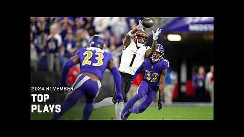 Top Plays of November | NFL 2024 Season