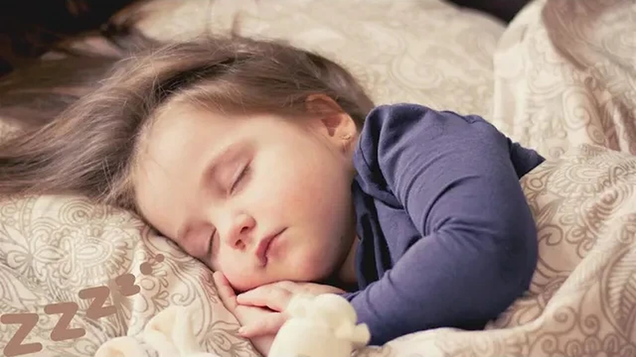 Sleep song with Sleeping Child Background - Peaceful Music for Study, Work, Sleep
