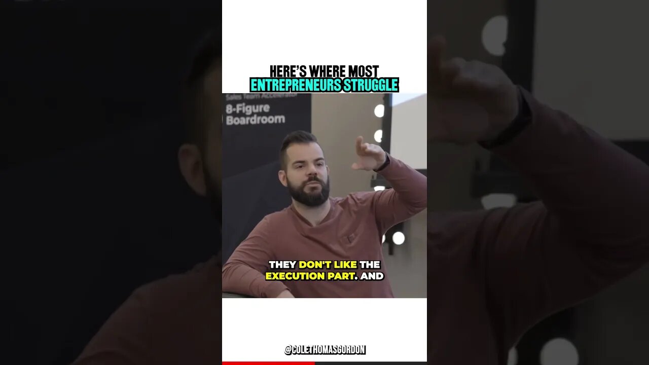 Here’s where most entrepreneurs struggle…