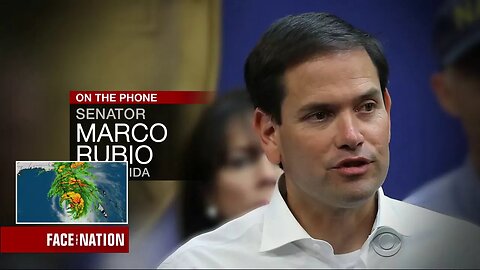 Rubio discusses Hurricane Irma on Face the Nation