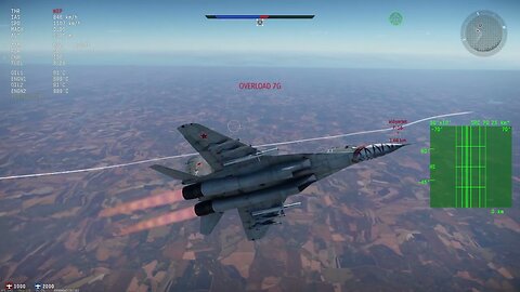 War Thunder - F-16A Vs MiG-29 [Duel]