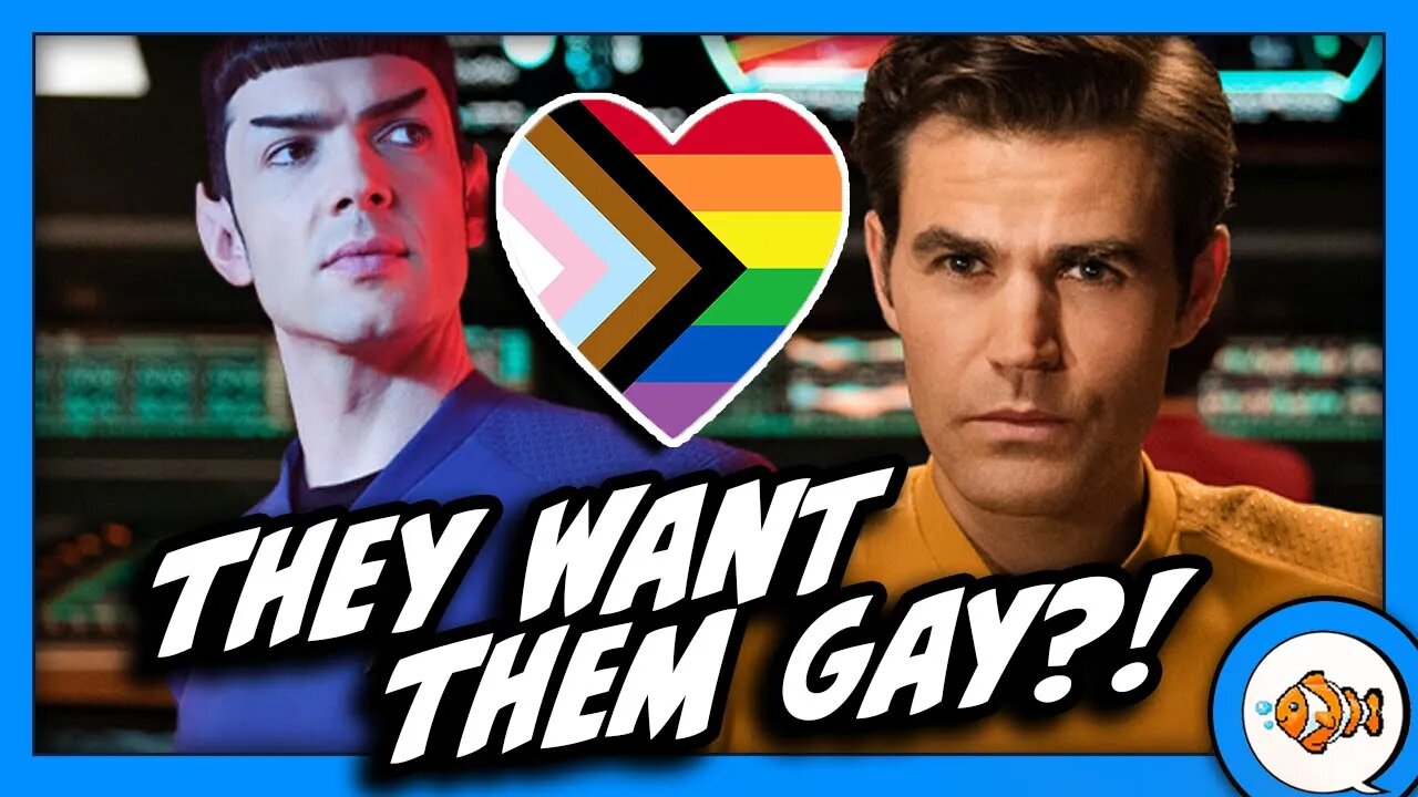 They're MAD Captain Kirk and Spock Aren't Gay?!