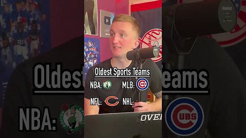 Guessing the Oldest Sport Franchises!! How Did You Do? #shorts