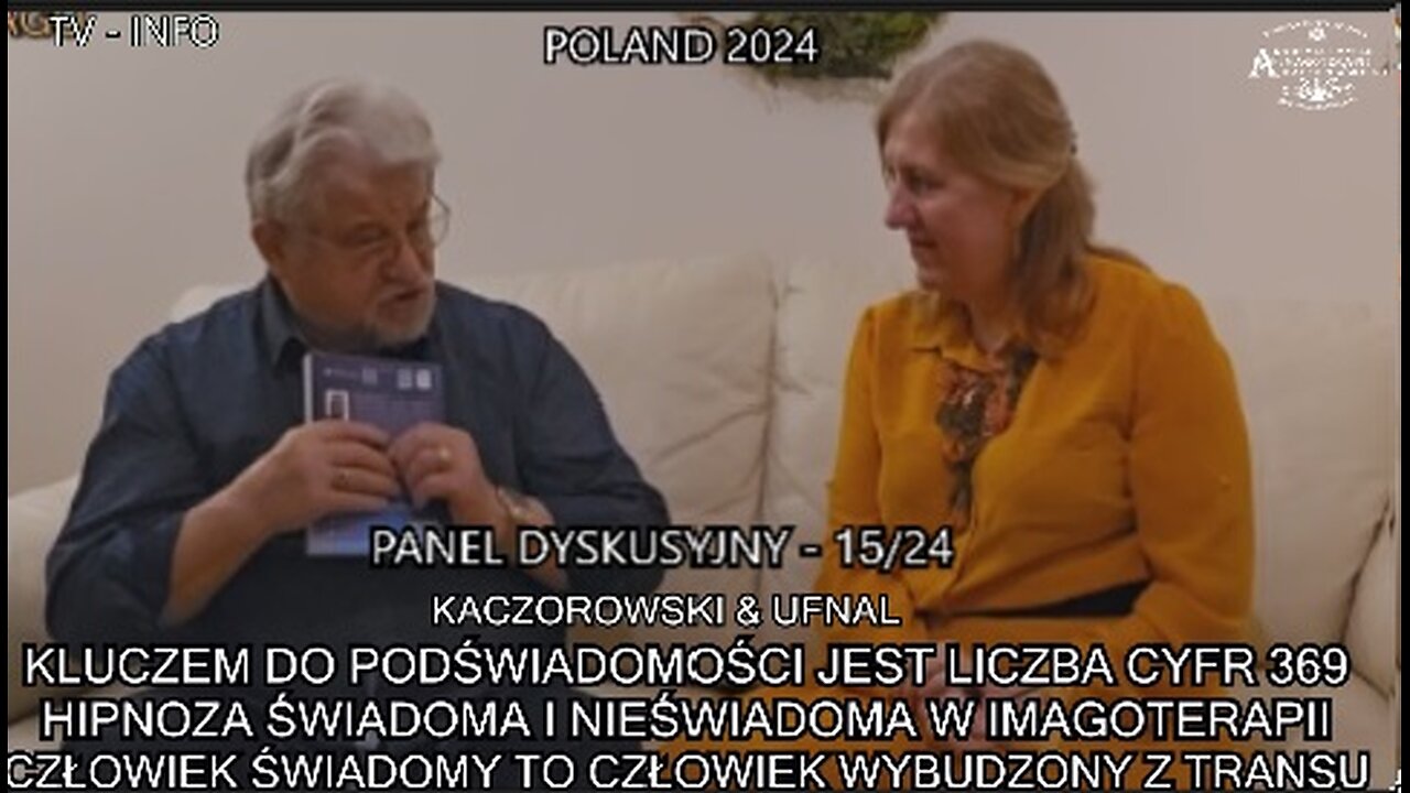 KLUCZEM DO PODŚWIADOMOSCI JEST LICZBA CYFR 369. HIPNOZA ŚWIADOMA I NIEŚWIADOMA W IMAGOTERAPII. CZŁOWIEK ŚWIADOMY TO CZŁOWIEK WYBUDZONY Z TRANSU.