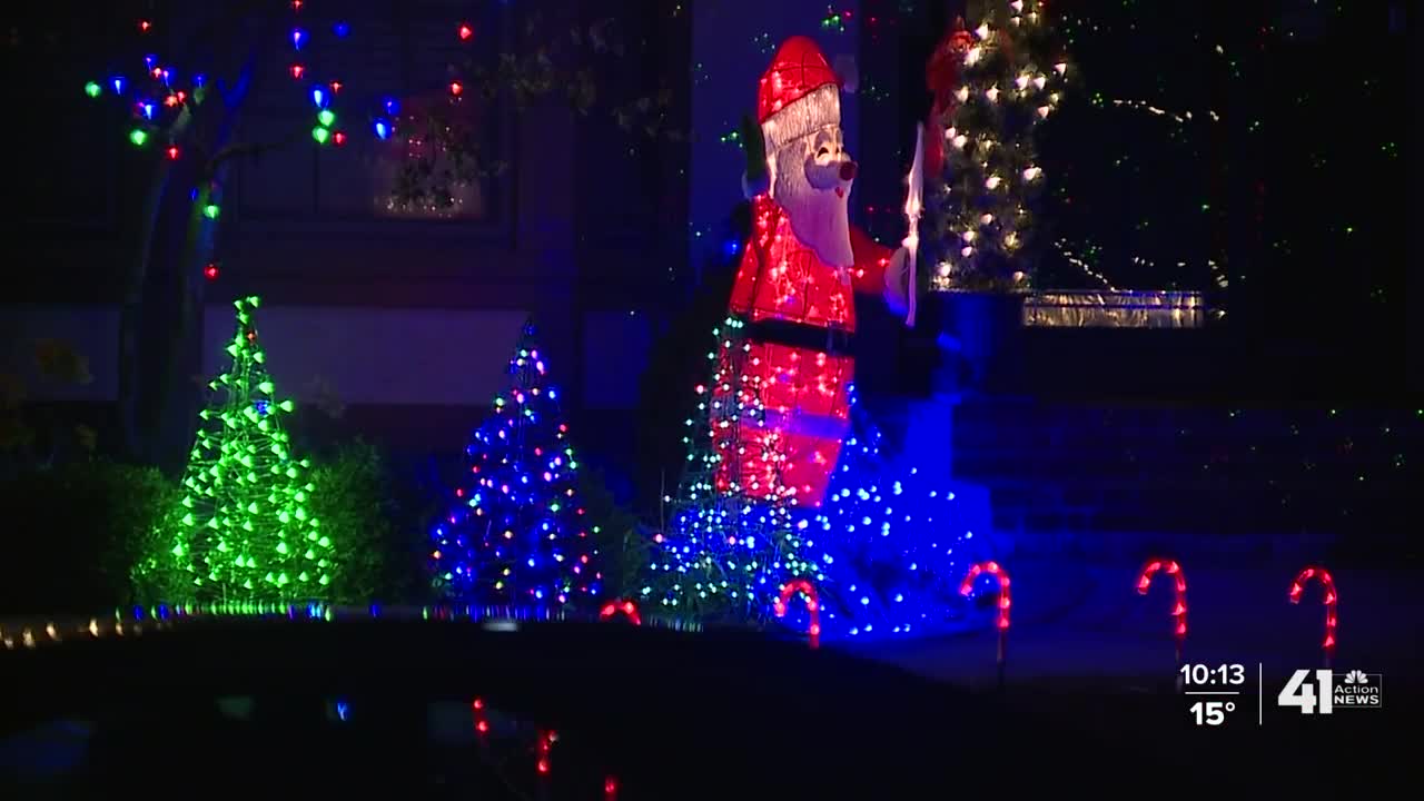 Overland Park neighborhood creates extravagant holiday display to help Salvation Army