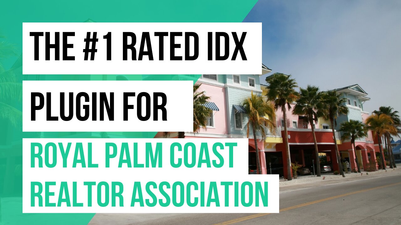 How to add IDX for Royal Palm Coast Realtor Association to your website - Fort Myers MLS